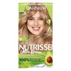 Garnier Nutrisse Ultra Crème, Permanent Hair Dye, 100% Grey Coverage,