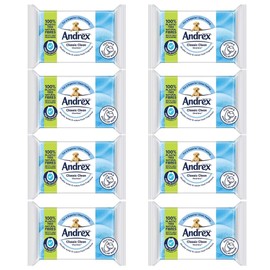 Classic 8 x 36 washlets Moist Toilet Tissue Skin Wipes Flushable Biogradable Clean Body Miscellar Water Cotton Fresh Wipes (288wipes) (8pack)