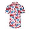 EISHOPEER Men's Hawaiian Shirts and Shorts Set 2 Pieces Button
