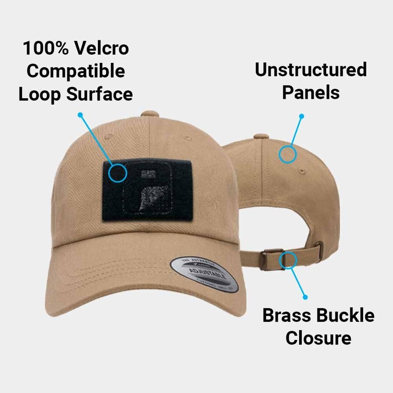 Parche curvo Bill Dad Hat | Gorra táctica no estructurada