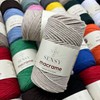 Sensy Premium - Cordón de macramé de algodón 100% reciclado