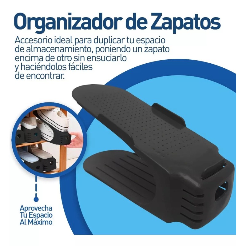 Bluelander Zapatera Rack Shoe Organizador De Zapatos Ligero 20 Piezas