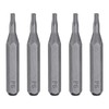 QUARKZMAN Pack of 5 P6 Pentagon Screwdriver Bit 5/32 Inch