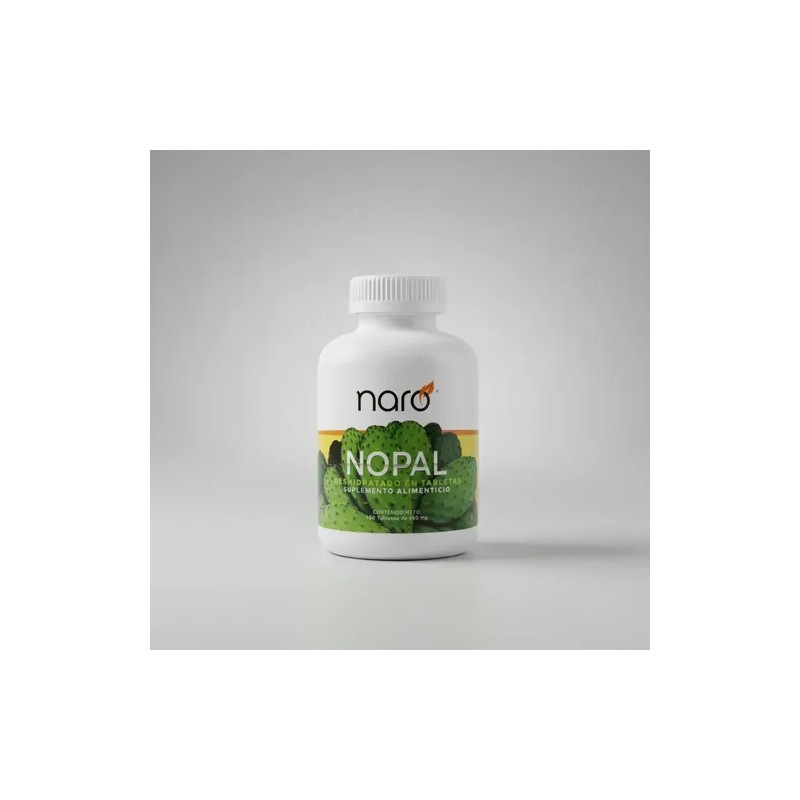 Suplemento Nopal Deshidratado Naro 350 Tabletas 157g