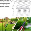 MFDSJ 24 Pcs Swivel Clip Hanging Hooks, Stainless Steel 360