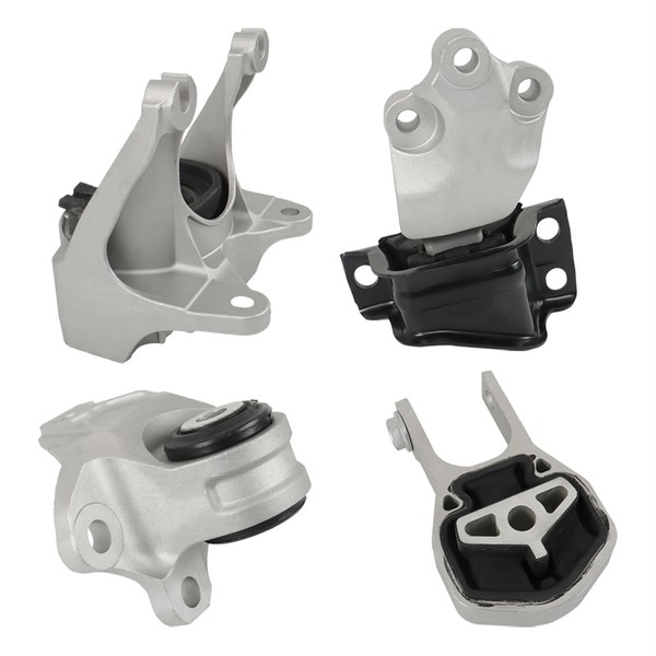 Silscvtt 4PCS Engine Mounts and Transmission Mount Replacement for Ram