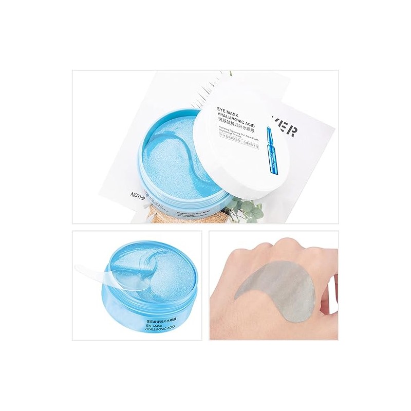 Bluemega Parches para Ojos Parches para Debajo de los Ojos
