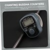 SUPVOX Finger Counter Ring Electronic Buddhist Chanting Counters Compact Design