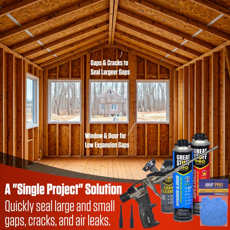 GREAT STUFF PRO Gaps & Cracks 24oz, Window & Door