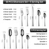 Silverware Set Service for 12, 18/10 Stainless Steel, 65 Piece