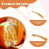 Orange Peeler,2 PCS Orange Peeler Tool, Long Handled Speed Peelers,