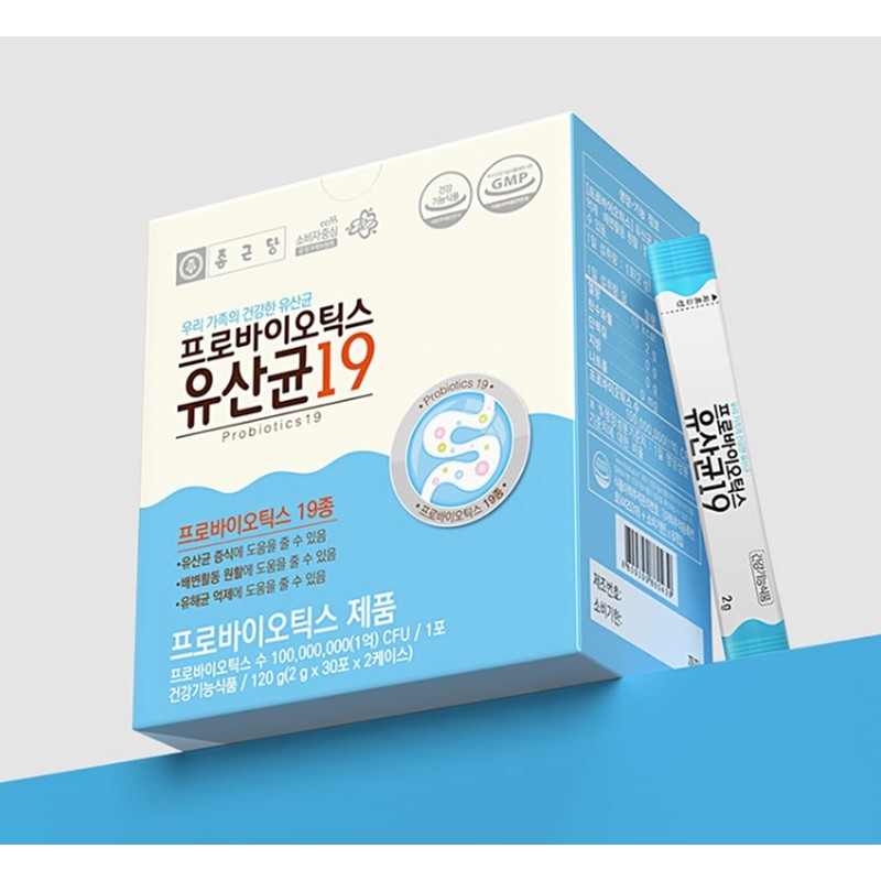 Chong Kun Dang Probiotics Lactobacillus 19 2g x 60 packets