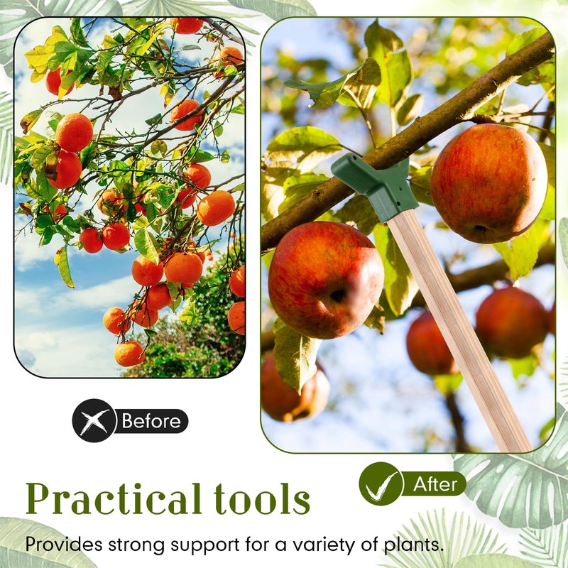 Yungyan 8 Pcs Tree Support, Plastic Fruit Tree Branch Support