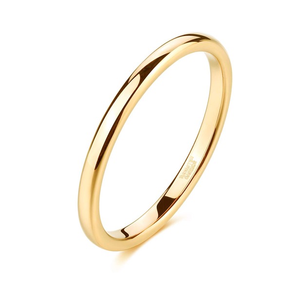 Zakk Ring for Women and Men – 2/4/6/8 mm Width,