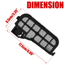 Water Filter Mop Auto Washing Dock Station Replacement Accessories Part Compatible for Roborock S8 Pro Ultra Robot Vacuum Cleaner (1pcs)