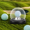 TOLIDA Golf Ball Display Case, Dustproof Golf Ball Racks with