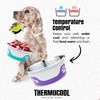 Thermocool Stainless Steel Dog Bowls, Non Slip, No Spill Insulated