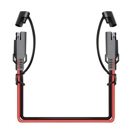 iMESTOU 3ft SAE to SAE 2 Pin Quick Disconnect Wire Harness 18awg Battery Connector for 12V-24V Working Voltage