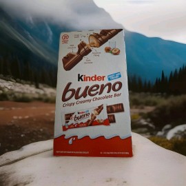 Kinder Bueno Crispy Creamy Chocolate Bars, 20 ct. Box