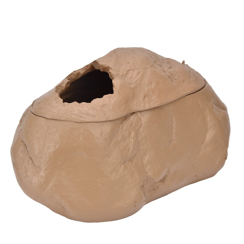 Reptile Shelter House Resin Aquarium Cave DIY Artificial Fish Tank