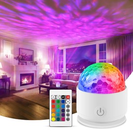 Fokky Galaxy Projector, Star Projector with Remote Control,16 Colors+7 Brightness Sensory Lights, Light Projector with 4 Dynamic Light Transitions, Projector Light for Bedroom Ceiling/Party/Game Rooms
