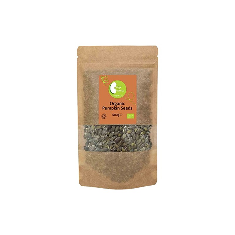 Organic Pumpkin Seeds - Certified Organic - by Busy Beans