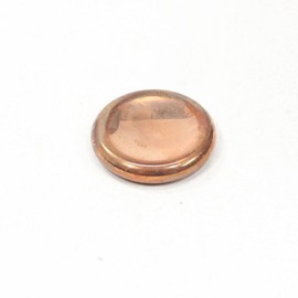 AroundSquare Mini Deadeye Contact Coins- Currency Manipulation, Worry Stone - Small (Copper Mirror)