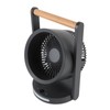 USB Desk Fan with Night Light 5 Speeds Quiet Portable