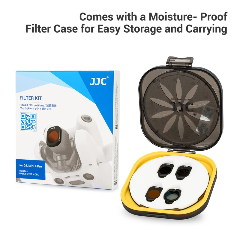 JJC ND CPL Filter Kit Compatible with DJI Mini 4