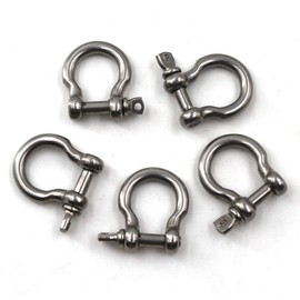 M8 Shackle 304 Stainless Steel Ring Shackle (Pack of 5)