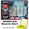 Good Behaviour - Superhero - Spider Kid Themed Reward Chart