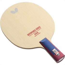 Butterfly Outerforce CAF CS Blade - Professional Table Tennis Blade - Control Assist Fiber Blade - Perfect for Traditional or Reverse Back Hand Pen Hold Handle Styles - Made in Japan