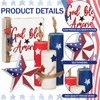 Amyhill 5 Pcs 4th of July Table Decorations Patriotic Table