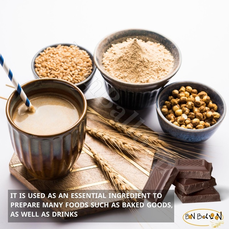 Harraz Barley Drink With Chocolate Grass Powder Talbina Sunnah Shifa