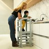 SDADI LT02B Kids Kitchen Adjustable Height Toddlers Children Learning Step