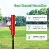 FOREHOGAR Fence Post Driver with Handle,12LB Hand Post Pounder,2.7 inches