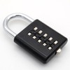 MIONI 10 Digit Push Button Combination Padlock, 5 Digit Locking