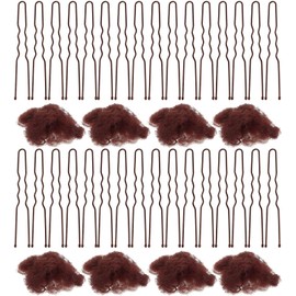 UPKOCH Red para cubrir moños, redecillas para el cabello para servicio de alimentos, 1 juego, cobertura elástica para moños, accesorios de cabello para mujeres, para trabajo