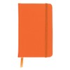 eBuyGB A5 Coloured Hardback Lined Paper Notebook, Orange