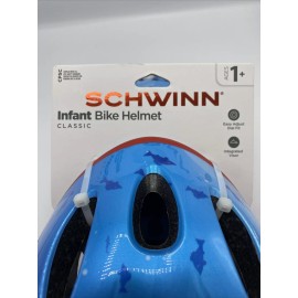 Schwinn Infant Bicycle Helmet Classic Ages 1+ Sharks Design New With Tag