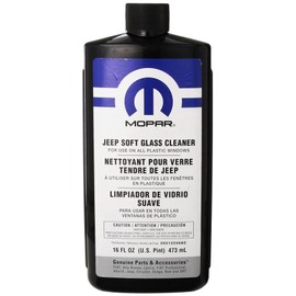 Genuine Chrysler Accessories 5012248AB Jeep Soft Window Glass Cleaner - 16 oz. Bottle