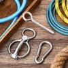 Dunzy 2 Sets Horse Tie Ring, Horse Tack and Supplies