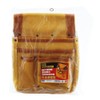 SK11 SHMK-BR Real Cowhide Nail Bag with Gusset, 13.8 x