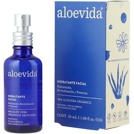 Aloevida Hidratante Facial 98% Aloe vera orgánico 50 mL