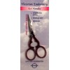 Tooltron 334 Victorian Embroidery Scissors with Red Handles