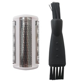 BRL140 Trimmer Head Fit for Philip SatinShave Advanced Women's Electric Shaver BRL140 BRL130, Wet & Dry Ladyshave Replacement Foil and Blade (Pink) XSPANDER Updated