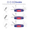 WORKPRO 24PC Folding Hex Key Set, Metric Ball End Key