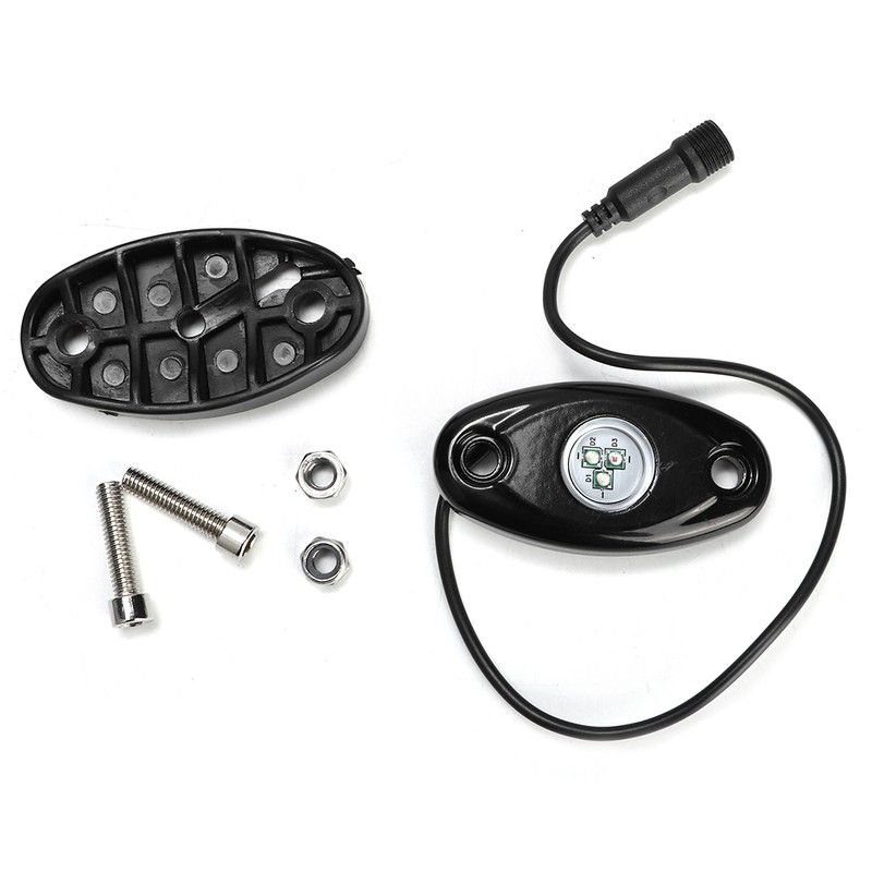 12V DC Universal RGB LED Bluetooth Waterproof Offroad Rock Light