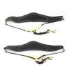 Universal Adjustable Saxophone Neck Strap PU Leather Sax Strap Metal