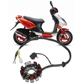 Magneto Stator, 11 Bobinas Estator Magneto Generador Apto para Motores de Scooter 150cc Gy6